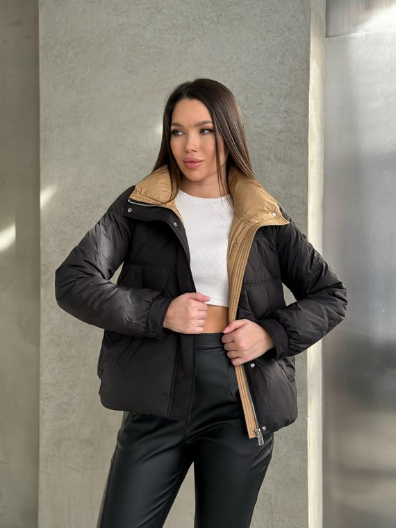 Euro Winter Jacket, Warm Coat, Cold Weather Coat, Stylish Winter - Main Image