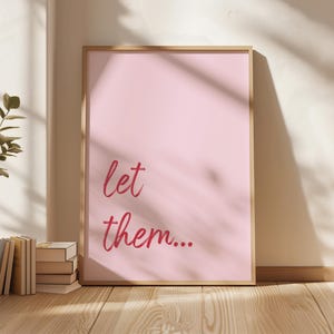 Let Theory, Let Theory, Wandkunst, Mel Robbins Art Motivationszitat Digitaldruck, L