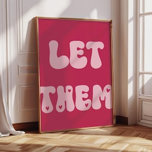 Let Theory, Let Theory, Wandkunst, Mel Robbins Art Motivationszitat Digitaldruck, L