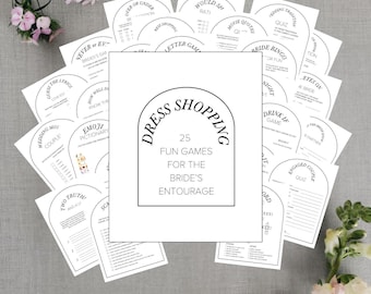 Say Yes to the Dress Game - Toilet Paper Gown Game Template - Bachelorette  Party Game - Bridal Shower Game - Digital Download - Etsy