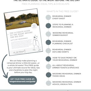 Wedding Rehearsal Dinner Games Card, Wedding Rehearsal Dinner ...