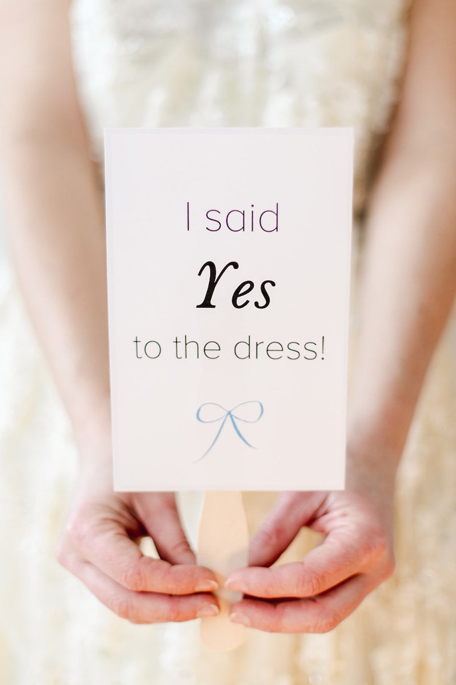 Wedding Dress Shopping Voting Signs Download I Said Yes to Etsy