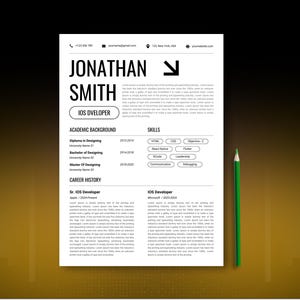 CV superventas para el éxito profesional, CV profesional de dos páginas con carta de presentación, en formato Word y PDF.