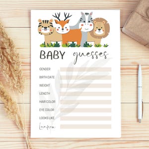 Jeu de devinettes pour bébé, Calendrier d'échéance, Prénom du bébé, Devinez la date d'arrivée du bébé, Jeux de devinettes pour bébé, Calendrier d'échéance