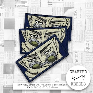 Embroidered Patch: Anime Nanami Kento Patch, Iron-On/Sew-On/Velcro