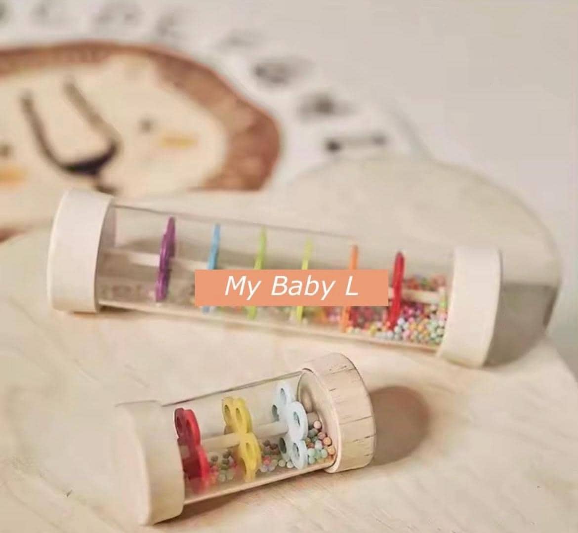 Wooden Rain Montessori Stick – Rain Sound Effect. Ideal Gift for Sensory Stimulation