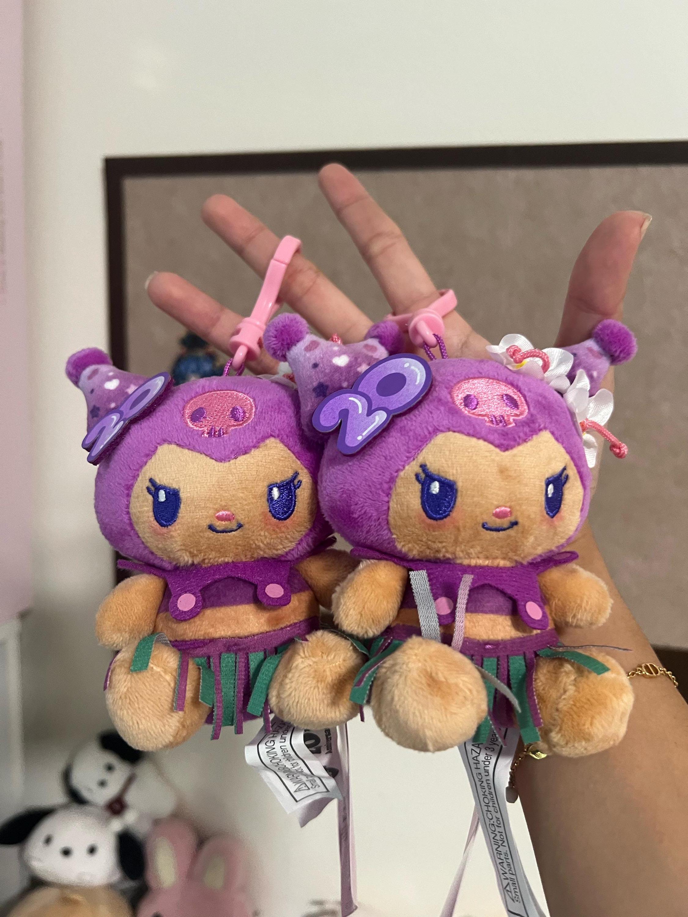 Hawaii Exclusive Kuromi 20th Anniversary Plush/keychain – 4” & 6
