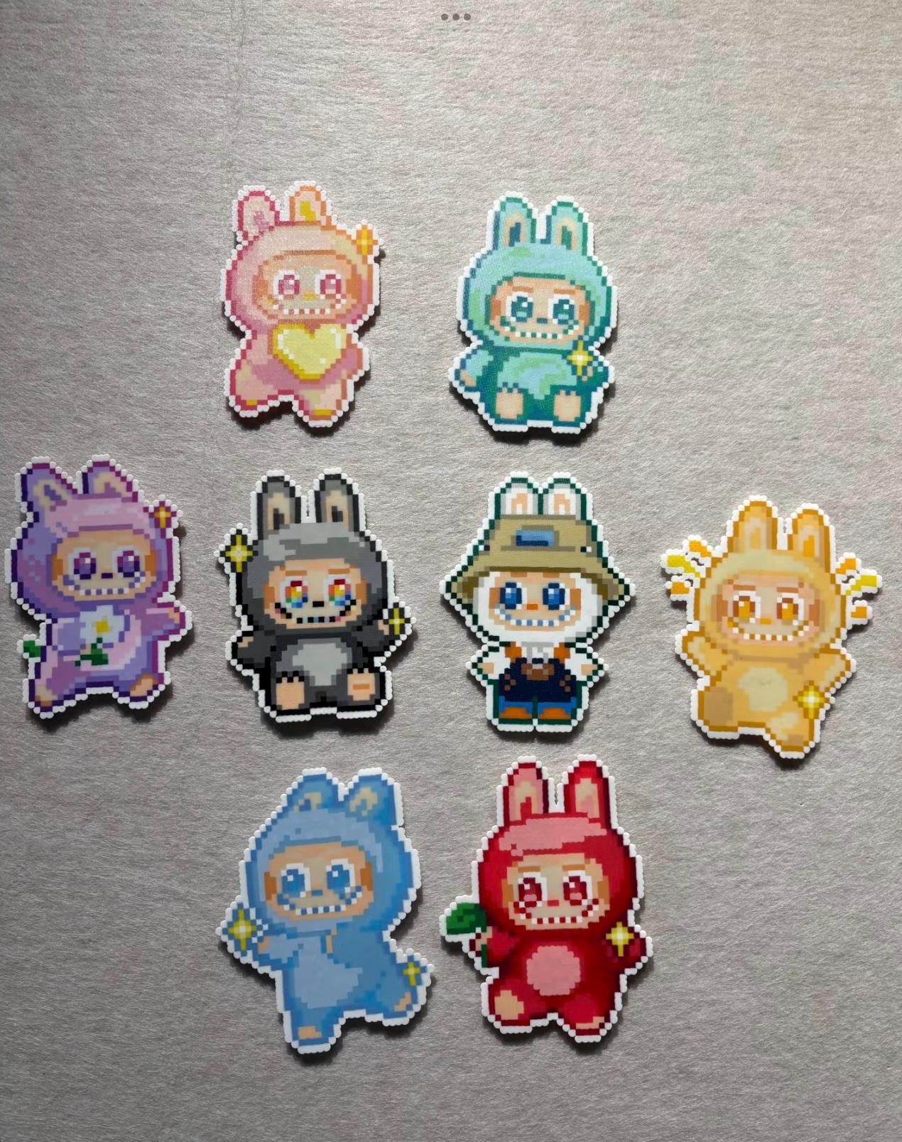 【シンガポール限定】ラブブ　ピンバッジセット ラブブ シンガポール限定 ピンバッチ POP MART - メルカリ