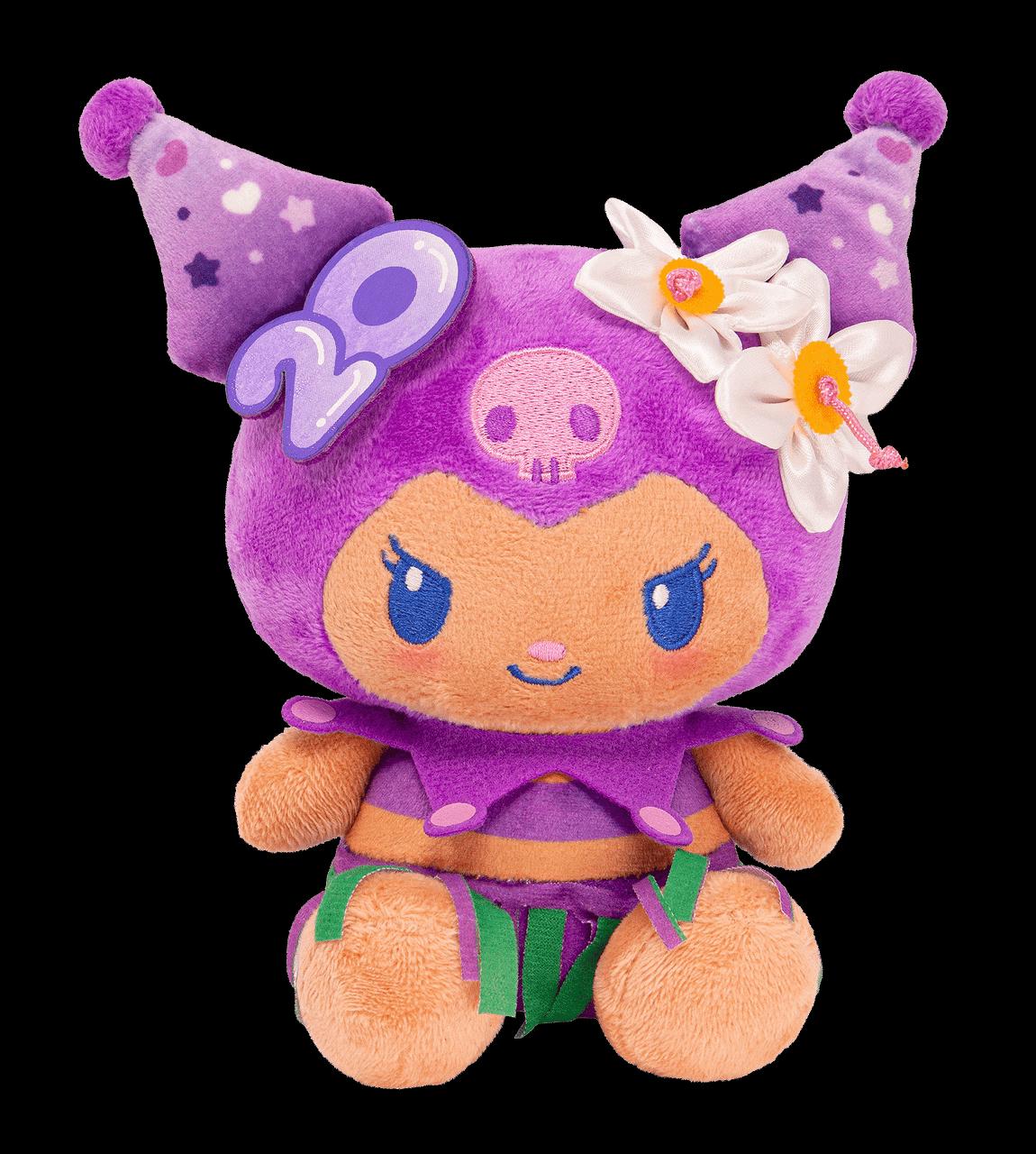 Hawaii Exclusive Kuromi 20th Anniversary Plush/keychain – 4” & 6