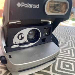 Vintage Polaroid P600 instant film camera
