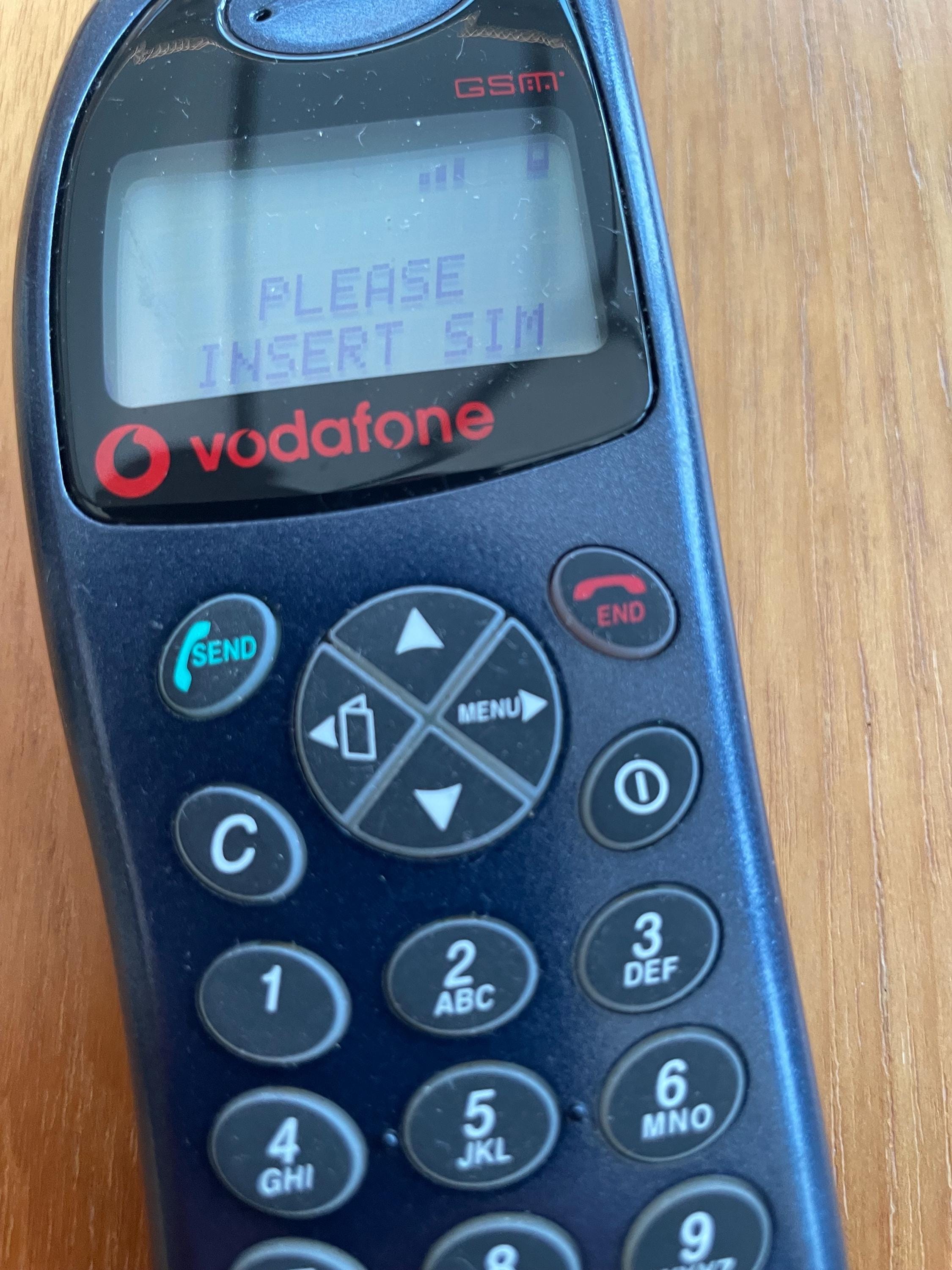 Vintage Vodafone MN1 Mobile Phone - Etsy