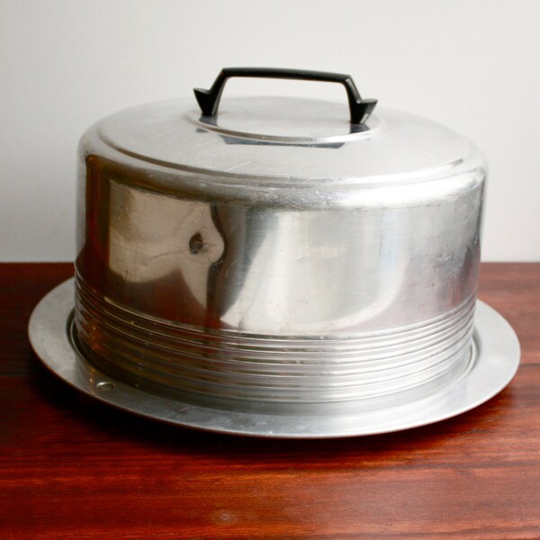 Vintage Cake Saver by Regal / Aluminum