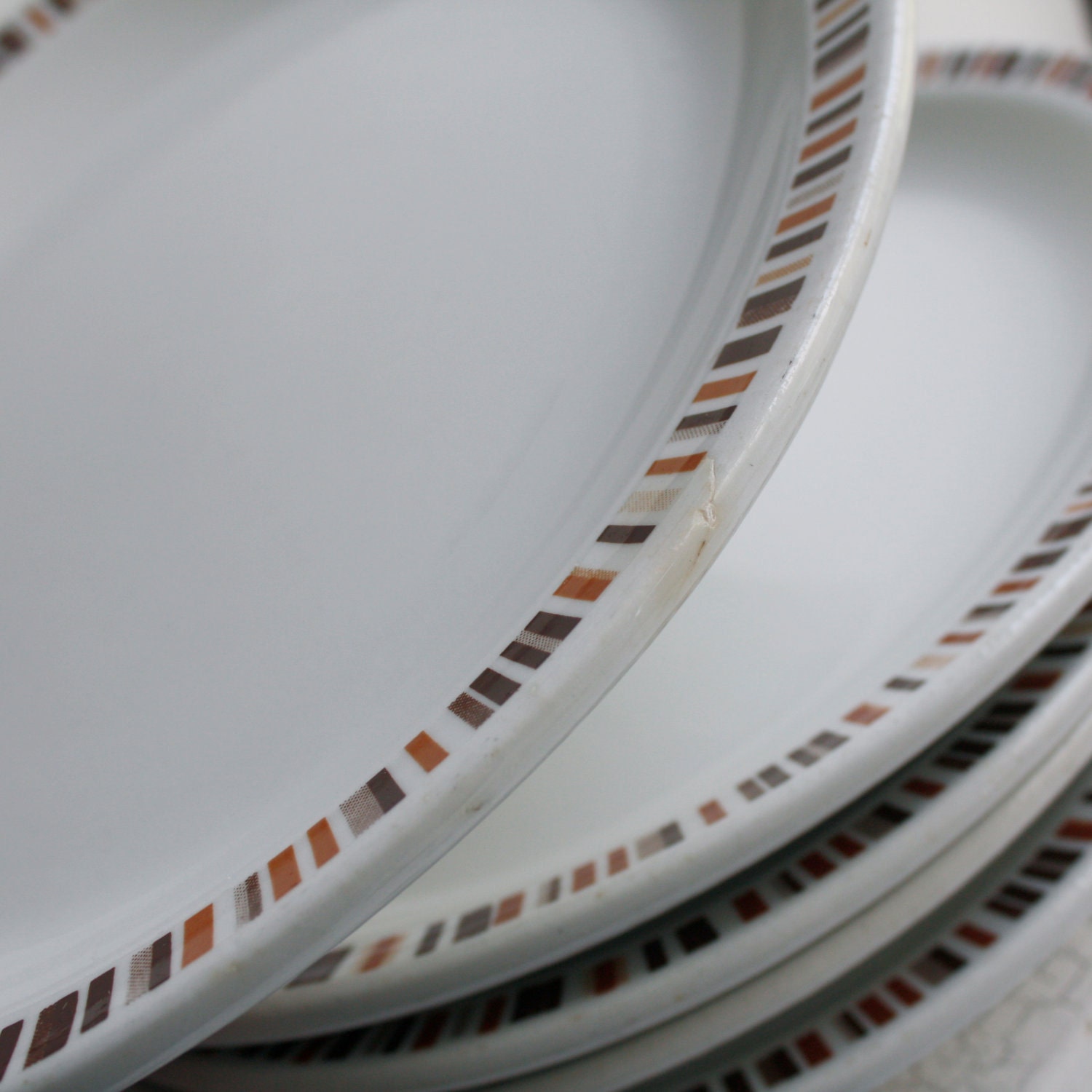 Vintage Restaurant Ware Oval Dinner Plates Set of Five by Etsy