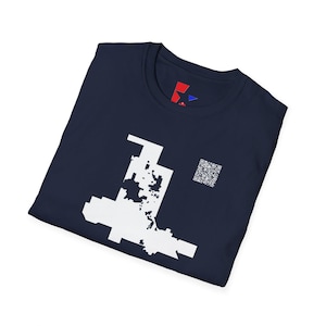 Las Vegas City, carte minimaliste T-shirt unisexe - T-shirt graphique doux pour les aventuriers
