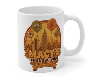 Macy's Parade 2025 Thanksgiving Souvenir Coffee Mug