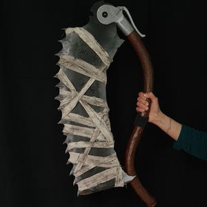 Bloodborne Saw Cleaver, Bloodborne Cosplay, Real Size 55 inch, Openable Functional from Bloodborne