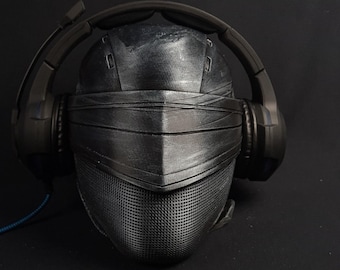 Snake Eye-koptelefoonstandaard, GI-Joe beschilderbare buste, headsetstandaard, decoratie gameruimte