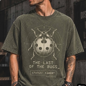 Funny Ladybug Shirt: Programmer Debug Humor Graphic Tee