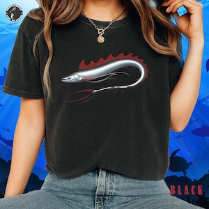 Oarfish T-Shirt, Sea Serpent Shirt, Deep Sea Creature Tee, Comfort Colors Unisex T-shirt, Thanksgiving and Christmas Gift