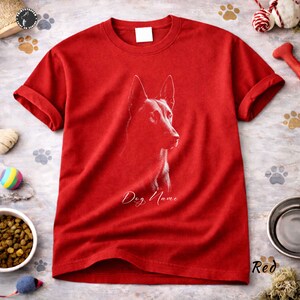 Custom Name Belgian Malinois Comfort Colors Shirt: Personalized Dog Lover Tee image 10