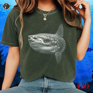Ocean Sunfish T-Shirt, Mola Mola Shirt, Giant Sunfish Tee, Comfort Colors Unisex T-shirt, Thanksgiving and Christmas Gift