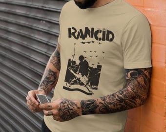 Camiseta com foto de banda grunge, camiseta gráfica punk rock hadkore