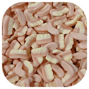 Dents gommeuses (bonbons gratuits avec chaque commande)