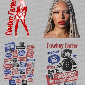 Cowboy Carter PNG / Beyonce PNG / Cowboy Carter Tour / Beyonce Cowboy Carter PNG / Beyonce TShirt