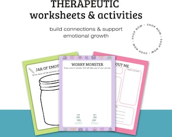 Therapeutische werkbladen voor kinderen | Emotionele regulatie en mindfulness-activiteiten pdf