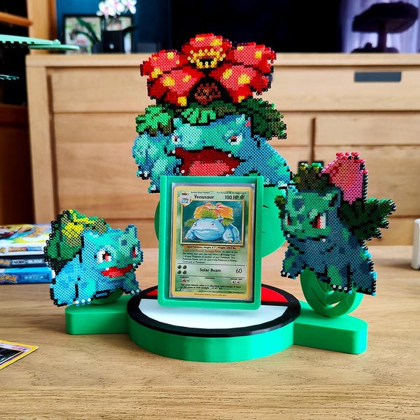 Bulbizarre pixel art - Etsy France