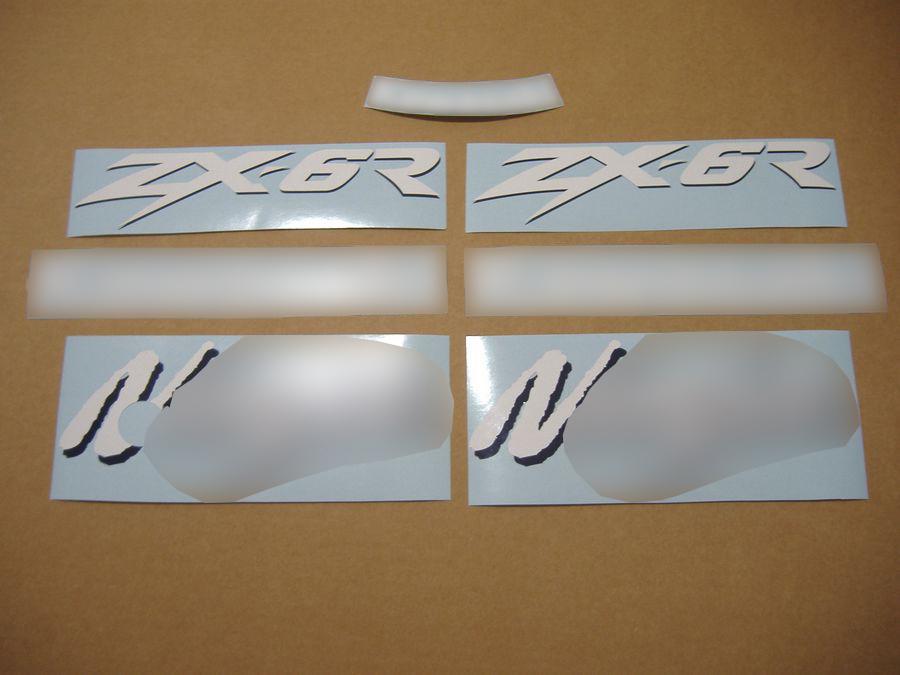 White Zx6r Decal - Etsy