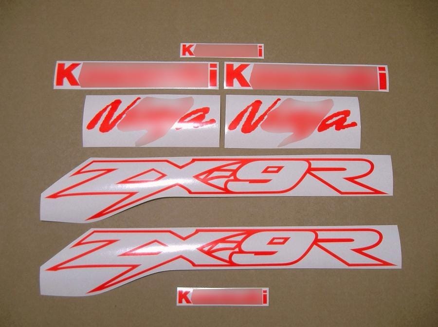 Zx9r Sticker Set - Etsy