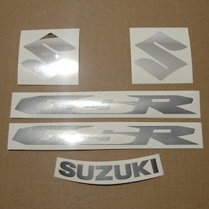Suzuki GSR 600 2009 full replacement decals replica stickers kit reproduction graphics restoration adhesives logo emblems aufkleber k9