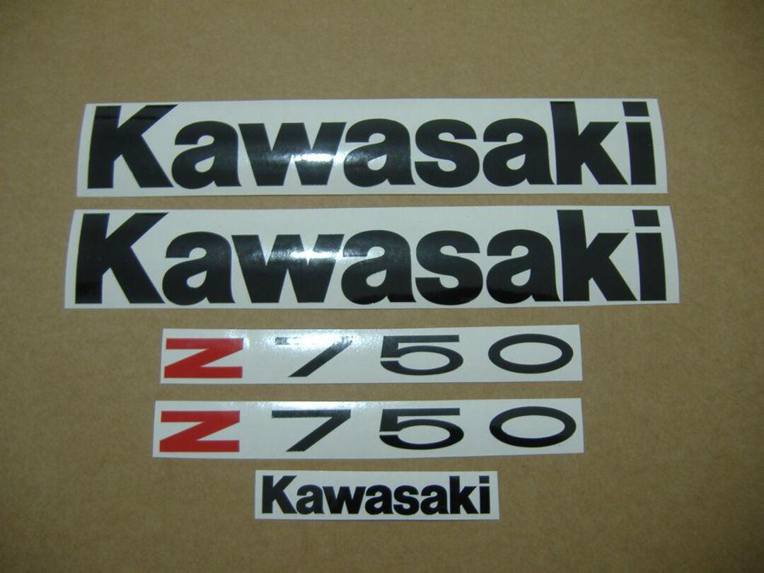 Z750S 2005 Ninja Reproduction Decals Stickers Set Graphics Restoration ...