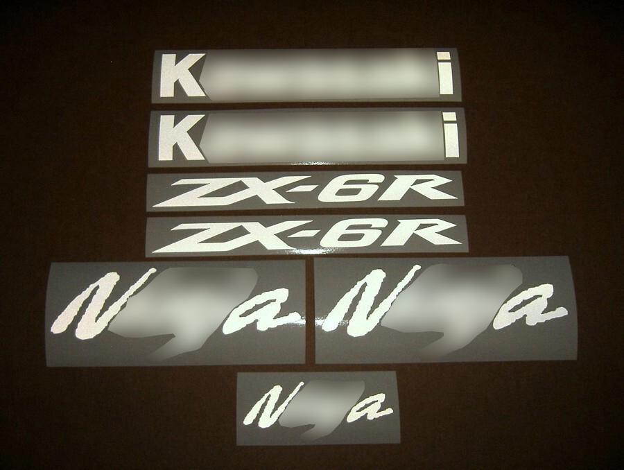 White Zx6r Decal - Etsy