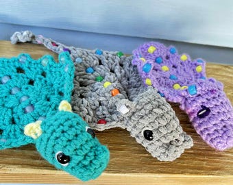 Mini Plush Beaded Fidget Dragon – Whimsical Companion