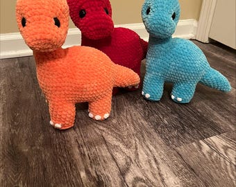 Gehäkelter Amigurumi Dinosaurier