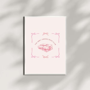 Aesthetic Digital Print | Abby Jimenez Author Book Club