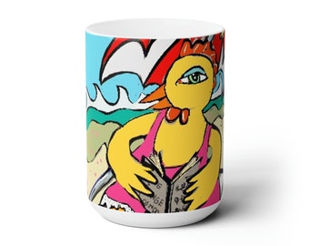 Chicks at the Beach Mug 15oz