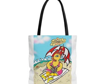 Chicks At The Beach Tote Bag