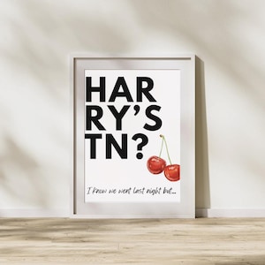 Harry&#39;s Tonight? - Purdue Print, Harry&#39;s Chocolate Shop, West Lafayette