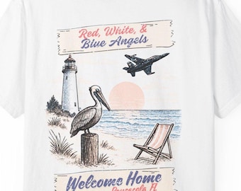 Blue Angels - Pensacola Homecoming Show T-shirt - Unisex