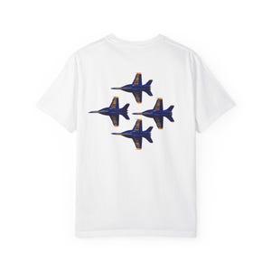 T-shirt Blue Angels : t-shirt graphique 100 % coton américain image 4