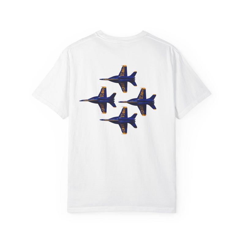 T-shirt Blue Angels : t-shirt graphique 100 % coton américain image 4