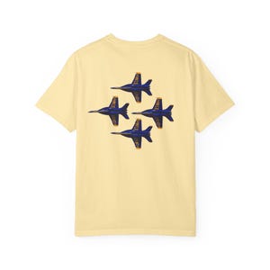 T-shirt Blue Angels : t-shirt graphique 100 % coton américain image 2