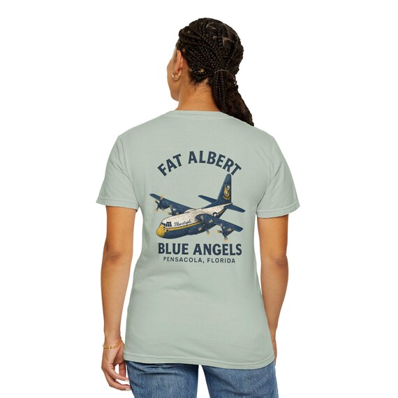 Retro Blue Angels Fat Albert Shirt Pensacola Florida Navy Aviation