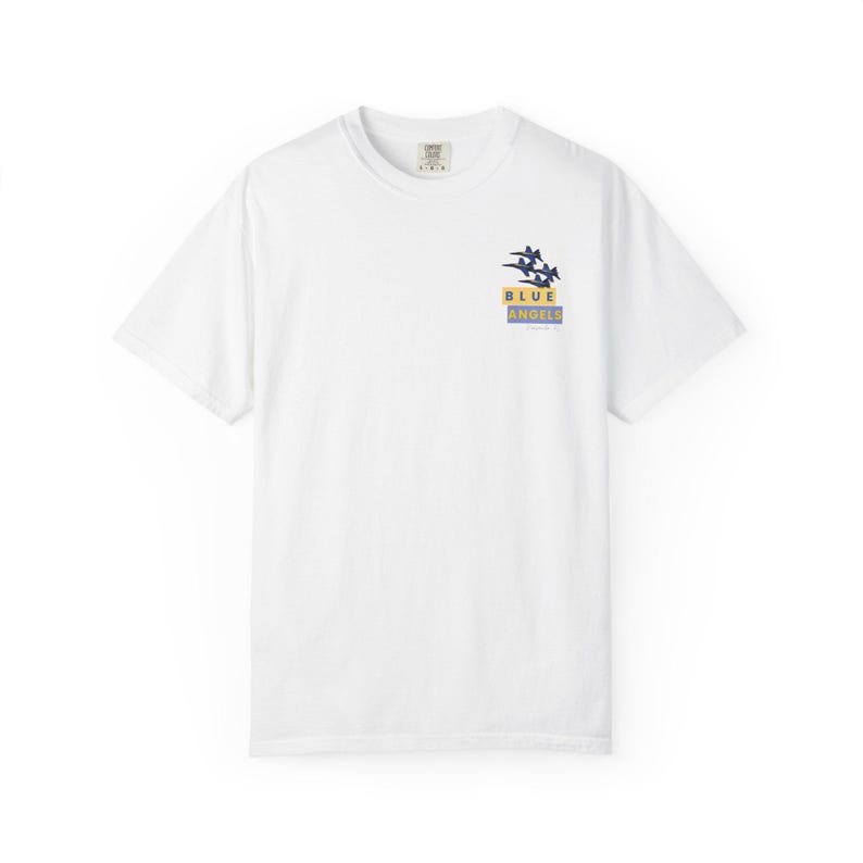 T-shirt Blue Angels : t-shirt graphique 100 % coton américain image 3