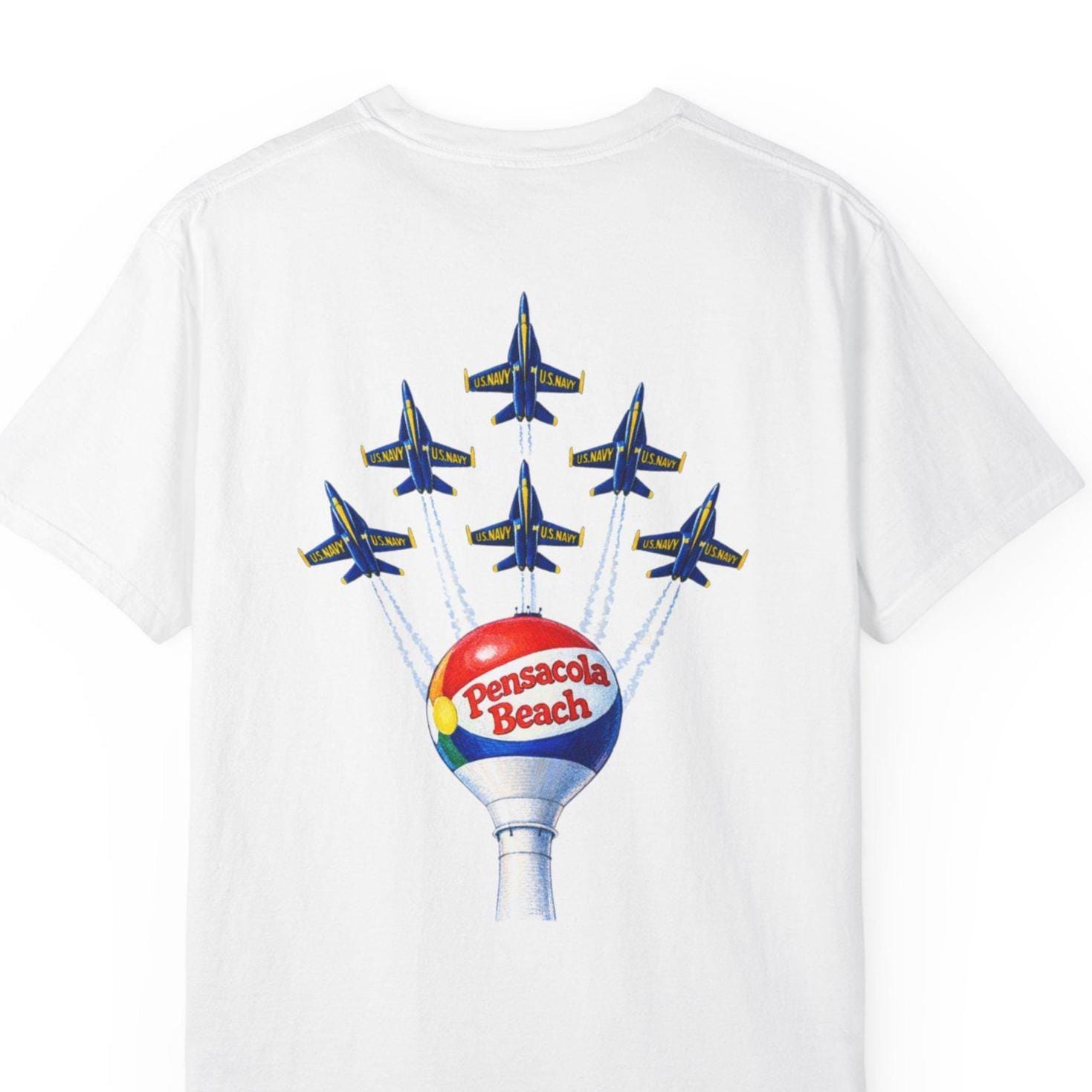 Pensacola Beach Blue Angels Tee | Navy Aviation Florida Air Show