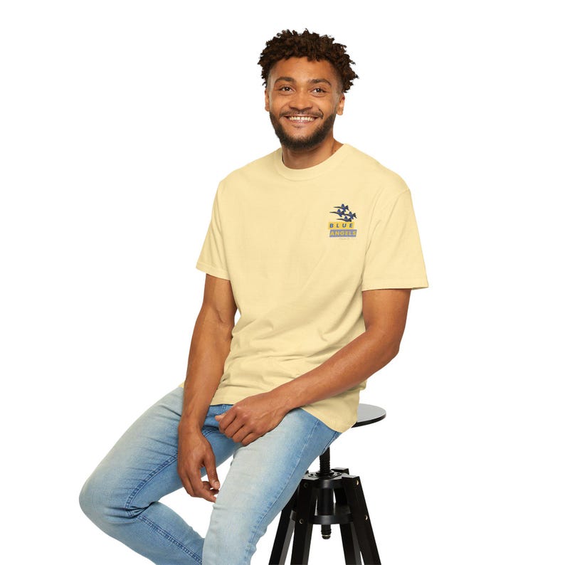 T-shirt Blue Angels : t-shirt graphique 100 % coton américain image 10