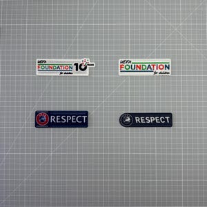 Patch UEFA Foundation – Toutes éditions – Thermocollant maillot foot